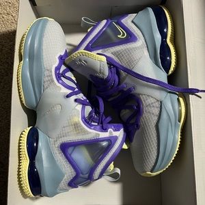 Nike Lebron 19 - White/Purple/Blue